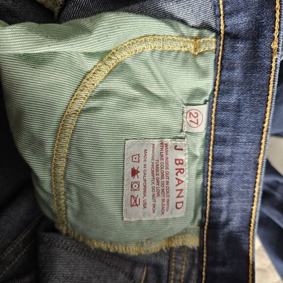 J Brand boots cut jeans medium dark wash 27 4 cut 2782 bootcut - Picture 5 of 8